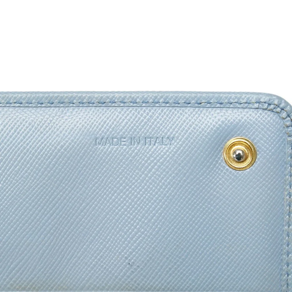 Authentic Prada Saffiano Logo Continental Flap Wallet - Picture 10 of 12